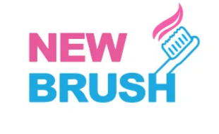 White Portable Traveling New Brush