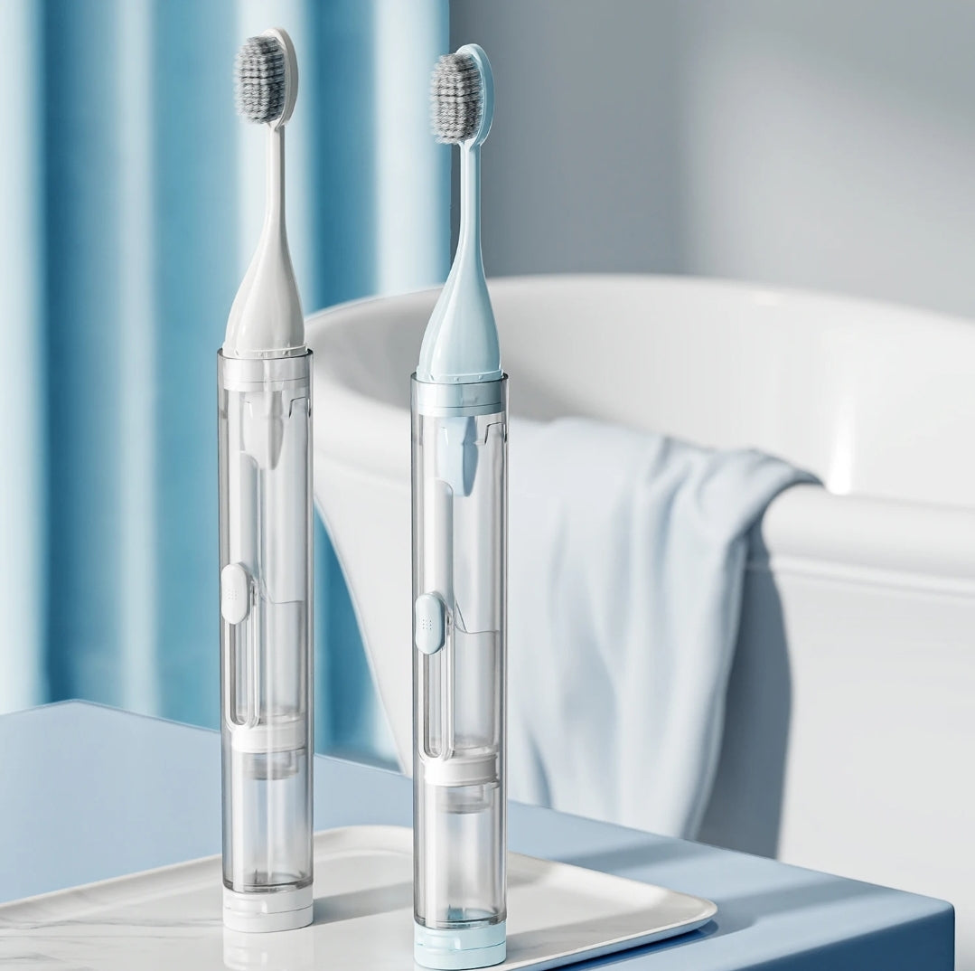 White Portable Traveling New Brush